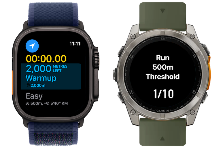 Watch Workout Screenshot